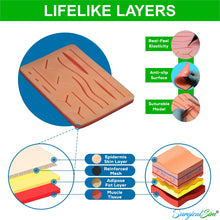 Load image into Gallery viewer, Suture Practice Kit by SurgicalSim® with additional Mini Suture Pad