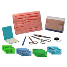 Load image into Gallery viewer, Suture Practice Kit by SurgicalSim® with additional Mini Suture Pad