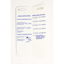 Load image into Gallery viewer, Swann-Morton® No. 3 Handle with 5 x Blades (Choose between 10, 10A or 11)