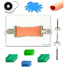 Load image into Gallery viewer, Bowel Anastomosis Training Kit Practice End to End with 30mm Diameter Model