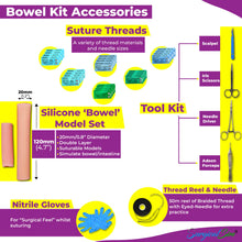 Load image into Gallery viewer, Bowel Anastomosis Training Kit Practice End to Side with 20mm Diameter Models