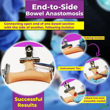 Load image into Gallery viewer, Bowel Anastomosis Training Kit Practice End to Side with 20mm Diameter Models