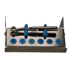 Load image into Gallery viewer, Aphelion Dental Implant Instrument Organiser Box - 6 Holes
