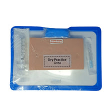 Load image into Gallery viewer, Intradermal Injection Practice Kit with Dry Practice Area & 5 Injection Sites (Needle and Syringe included)