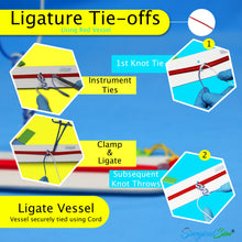 Load image into Gallery viewer, Knot-Tying Practice Kit Hand and Instrument Ties