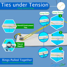Load image into Gallery viewer, Knot-Tying Practice Kit Hand and Instrument Ties and Tying at Depth