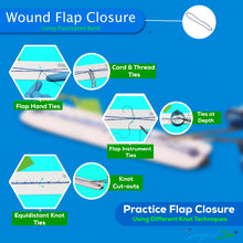Load image into Gallery viewer, Knot-Tying Practice Kit Hand and Instrument Ties and Tying at Depth