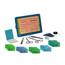 Load image into Gallery viewer, Suture Practice Kit by SurgicalSim® with Workstation and Tool Kit