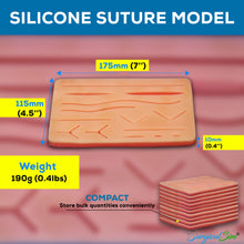 Load image into Gallery viewer, Suture Practice Kit by SurgicalSim® with Workstation and Tool Kit