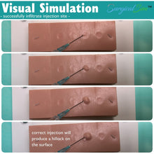 Load image into Gallery viewer, Intradermal Injection Practice Kit Training Simulator Module 10 Injection Sites