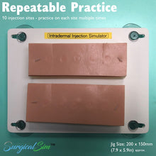 Load image into Gallery viewer, Intradermal Injection Practice Kit Training Simulator Module 10 Injection Sites