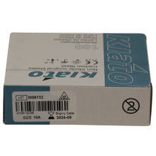 Load image into Gallery viewer, KIATO No.10A NON-STERILE SWEDISH Carbon Steel Straight Pointed Tip Cutting Edge Ultra Thin Sharp Surgical Scalpel Blades Individually Wrapped in Foils High Quality Disposable 100-count Box