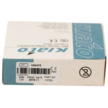 Load image into Gallery viewer, KIATO No.11P NON-STERILE SWEDISH Carbon Steel Triangular Straight Cutting Edge Ultra Thin Sharp Surgical Scalpel Blades Individually Sealed Foils High Quality Disposable 100-count Box