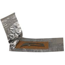 Load image into Gallery viewer, KIATO No.12 NON-STERILE SWEDISH Carbon Steel Crescent Shape Cutting Edge Ultra Thin Sharp Surgical Scalpel Blades Individually Wrapped in Foils High Quality Disposable 100-count Box