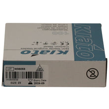 Load image into Gallery viewer, KIATO No.23 NON-STERILE SWEDISH Carbon Steel Long Edge Cutting Edge Ultra Thin Sharp Surgical Scalpel Blades Individually Wrapped in Foils High Quality Disposable 100-count Box