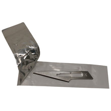 Load image into Gallery viewer, KIATO No.26 NON-STERILE SWISS Stainless Steel Fine Point Diagonal Cutting Edge Ultra Thin Sharp Surgical Scalpel Blades Individually Sealed Foils High Quality Disposable 100-count Box