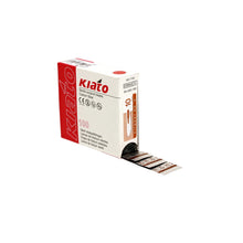 Load image into Gallery viewer, KIATO No.10 STERILE SWISS Carbon Steel Curved Cutting Edge Ultra Thin Sharp Surgical Scalpel Blades Individually Wrapped in Foils High Quality Disposable 100-count Box