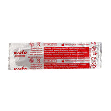 Load image into Gallery viewer, KIATO No.10A STERILE SWISS Carbon Steel Straight Pointed Tip Cutting Edge Ultra Thin Sharp Surgical Scalpel Blades Individually Wrapped in Foils High Quality Disposable 100-count Box