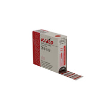 Load image into Gallery viewer, KIATO No.11 STERILE SWISS Carbon Steel Triangular Straight Cutting Edge Ultra Thin Sharp Surgical Scalpel Blades Individually Wrapped in Foils High Quality Disposable 100-count Box Long Expiry Date

