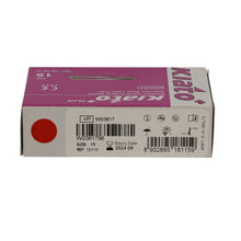 Load image into Gallery viewer, KIATO No.15 STERILE SWISS Stainless Steel Short Curved Cutting Edge Ultra Thin Sharp Surgical Scalpel Blades Individually Wrapped in Foils High Quality Disposable 100-count Box