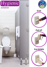 Load image into Gallery viewer, Go!Hygiene™ Cream Dispenser for Disposable Paper Toilet Seat Covers with 1 Refill Pack included