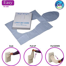 Load image into Gallery viewer, Go!Hygiene™ 5 x Refill Packs for Wall Dispensers 1000 Paper Toilet Seat Covers