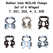 Load image into Gallery viewer, Zirconi™ Molar Clamp Winged [Set of 6]
