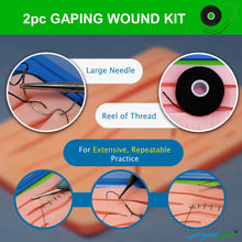 Load image into Gallery viewer, Suture Practice Kit by SurgicalSim® with additional Mini Suture Pad
