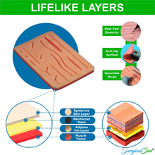 Load image into Gallery viewer, Suture Practice Kit by SurgicalSim® with additional Mini Suture Pad
