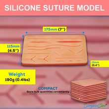 Load image into Gallery viewer, Suture Practice Kit by SurgicalSim® with additional Long Length Suture Pad
