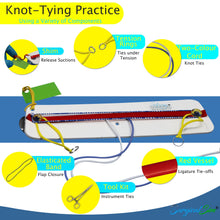 Load image into Gallery viewer, Knot-Tying Practice Kit Hand and Instrument Ties
