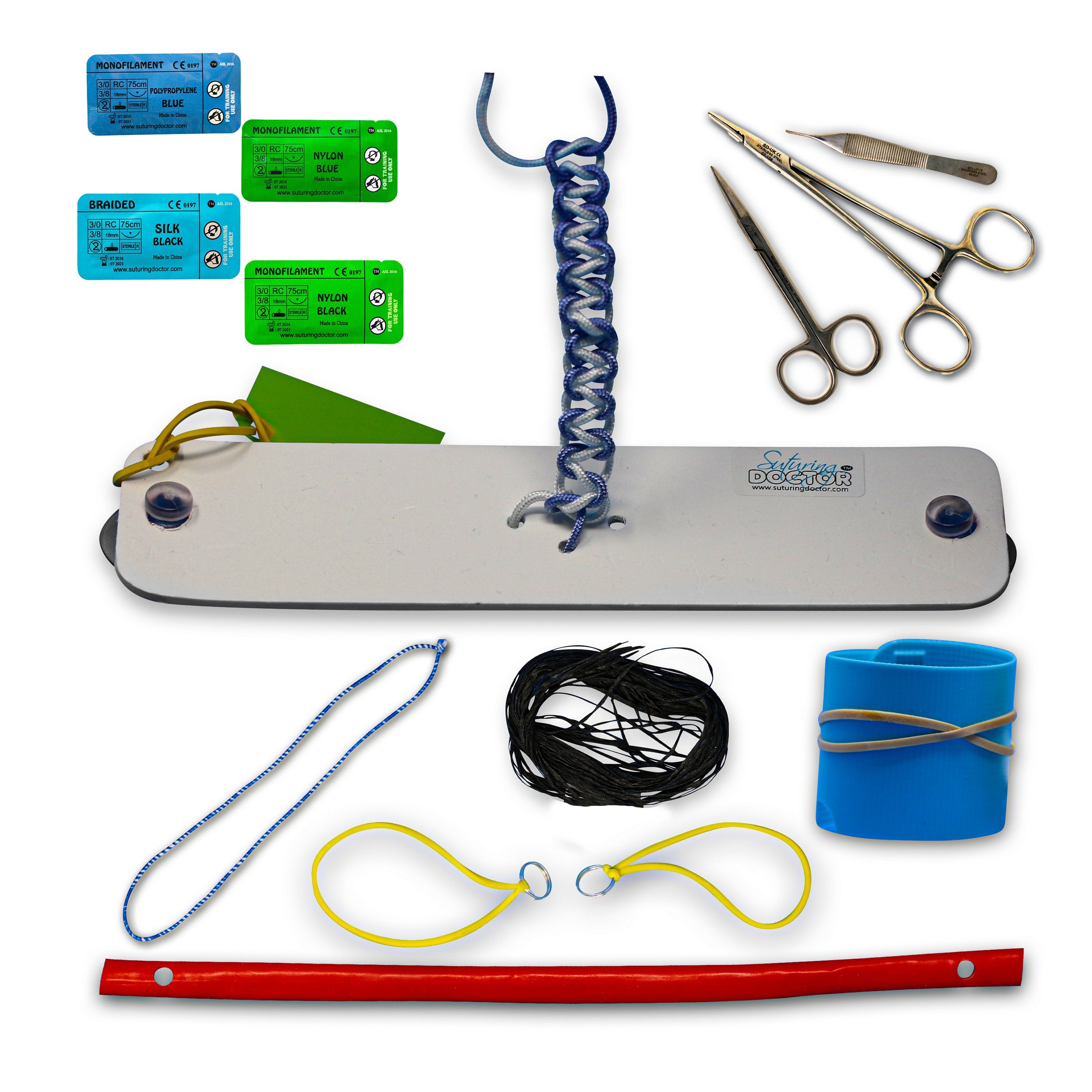 Knot Tying Simulator Hand & Instrument Ties Stitch Pack Pocket-Size FU –  Richmond Medical