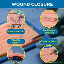 Load image into Gallery viewer, Suture Practice Kit by SurgicalSim® with Workstation and Tool Kit
