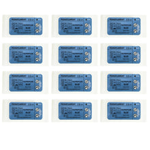 Load image into Gallery viewer, Suturing Doctor™ 2-0 POLYPROPYLENE BLUE Training Sutures - 12 Pack
