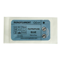 Load image into Gallery viewer, Suturing Doctor™ 2-0 POLYPROPYLENE BLUE Training Suture - 1 Pack
