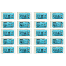 Load image into Gallery viewer, Suturing Doctor™ 2-0 SILK BRAIDED BLACK Training Sutures - 20 Pack
