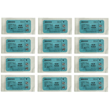 Load image into Gallery viewer, Suturing Doctor™ 2-0 SILK BLACK 25mm Needle Training Sutures - 12 Pack

