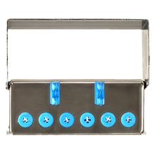 Load image into Gallery viewer, Aphelion Dental Implant Instrument Organiser Box - 6 Holes
