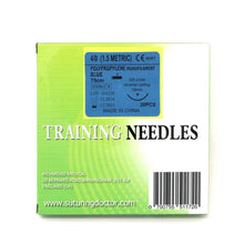 Load image into Gallery viewer, Suturing Doctor™ 4-0 POLYPROPYLENE BLUE Training Sutures - 20 Pack
