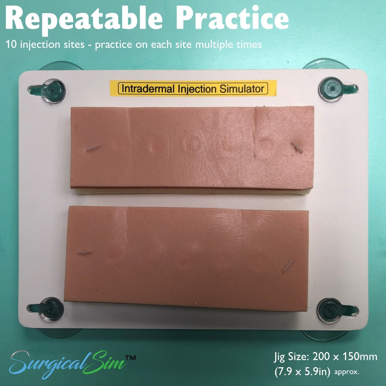 Intradermal Injection Practice Kit Training Simulator Module 10 Inject ...