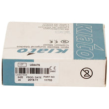 Load image into Gallery viewer, KIATO No.26 NON-STERILE SWEDISH Carbon Steel Fine Point Diagonal Cutting Edge Ultra Thin Sharp Surgical Scalpel Blades Individually Sealed Foils High Quality Disposable 100-count Box Long Expiry Date

